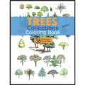 TREES COLLECTIONS COLORING BOOK series 1: 36 Beautiful Trees Kids coloring book FOR KIDS
