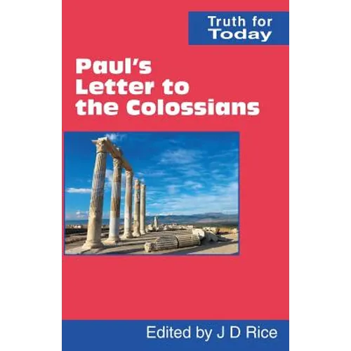 Paul's Letter to the Colossians - Paperback