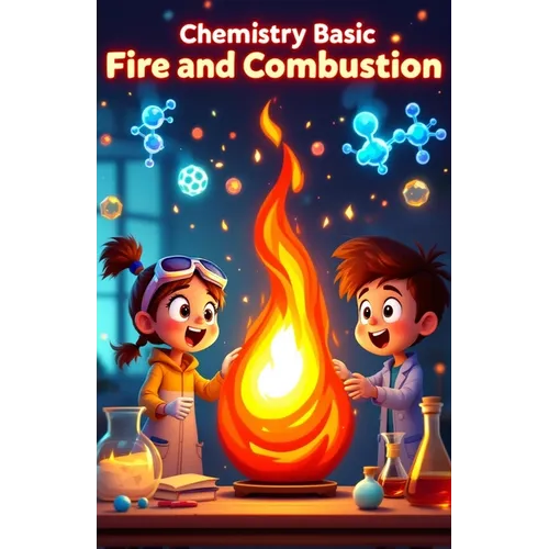 Chemistry Basic Fire and Combustion for Kids: How Burning Works, the Science of Flames, Explosions, Engines, and Chemical Reactions Explained for Youn