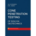 Cone penetration testing of soils in geotechnics