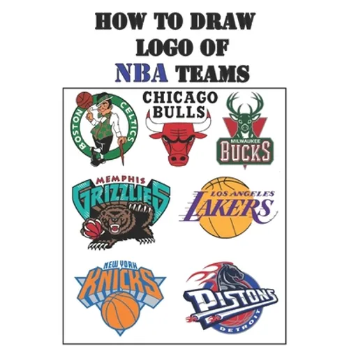 How to Draw LOGO of NBA Teams: Draw Your Historical Basketball Team by Easy Way !!!!!!!!!!!!!!!!!!!!!!!!!!!!!!!!!