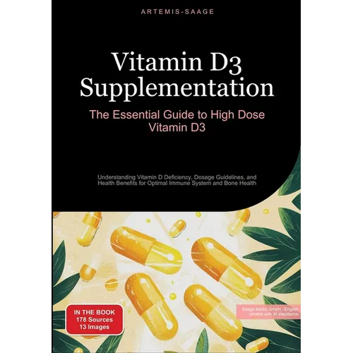 Vitamin D3 Supplementation: The Essential Guide to High Dose Vitamin D3: Understanding Vitamin D Deficiency, Dosage Guidelines, and Health Benefits fo