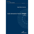 Code domanial et foncier OHADA: 1ère édition