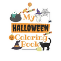My halloween Coloring Book: coloring Numbers, Letters, Shapes, and Animals, halloween coloring activity book for age 1-5, Kindergarten & Preschool