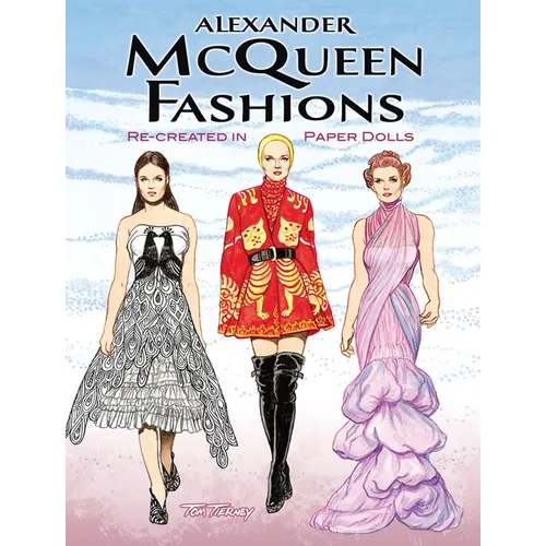 Alexander McQueen Fashions: Re-Created in Paper Dolls