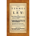 Les Termes de la Ley: Or, Certain Difficult and Obscure Words and Terms of the Common and Statute Laws of This Realm, Now in Use, Expounded