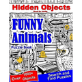 Hidden Objects Book for Adults Funny Animals: Find Hidden Object Search and Find Picture Puzzles