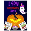 I Spy Halloween Abc's: A Guessing & Interactive Picture Game Book for Kids, Preschoolers & Toddlers Ages 2-5. Alphabet A-Z Halloween Day Them
