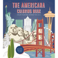 Americana Coloring Book: Color Your Way Across the U.S.A. - More Than 100 Pages to Color
