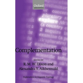 Complementation: A Cross-Linguistic Typoloy