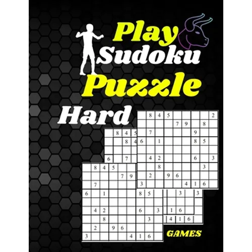 Play Sudoku puzzle games hard: The 8.5 x 11 inch contains 80 pages . sudoku play games These range from easy to hard all 9x9, but their level is more
