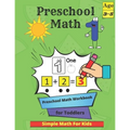 Preschool Math: Tracing Practice Activity Book for Kids 3-5 with Numbers, Colors, Animals, Shapes and More - Homeschool Kindergartener