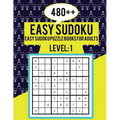 480++ Easy Sudoku: Easy Sudoku Puzzle Books for Adults Level 1 Perfect for Beginners Large Print Puzzles Easy Sudoku For Senior