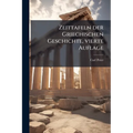 Zeittafeln der Griechischen Geschichte, vierte Auflage