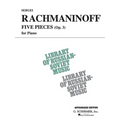 5 Pieces, Op. 3 (Vaap Edition): National Federation of Music Clubs 2014-2016 Selection Piano Solo
