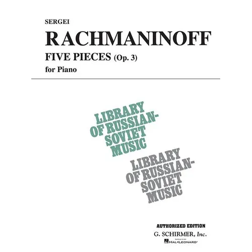 5 Pieces, Op. 3 (Vaap Edition): National Federation of Music Clubs 2014-2016 Selection Piano Solo