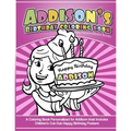 Addison's Birthday Coloring Book Kids Personalized Books: A Coloring Book Personalized for Addison that includes Children's Cut Out Happy Birthday Pos
