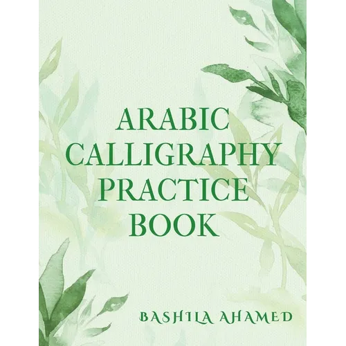 Arabic calligraphy practice book
