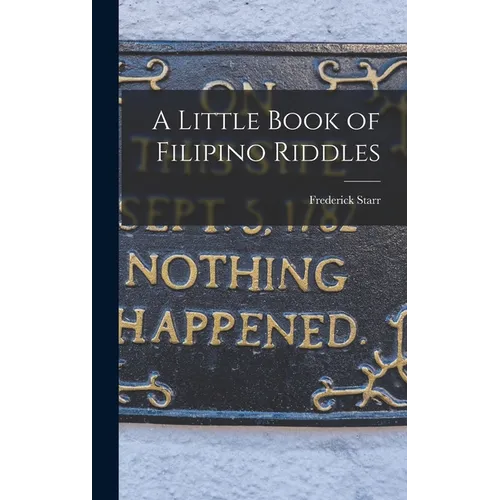 A Little Book of Filipino Riddles