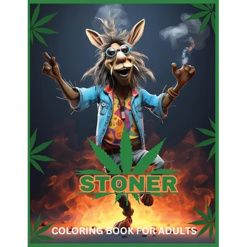 Stoner - Coloring Book for Adults: Funny Animals, Cartoon Characters, Humour for Adults