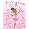 I Am Enough, I Am Special, I Am Unique: Positive Affirmations for African American Girls Empowering Coloring Book for Black and Brown Girls with Natur