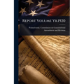 Report Volume Yr.1920