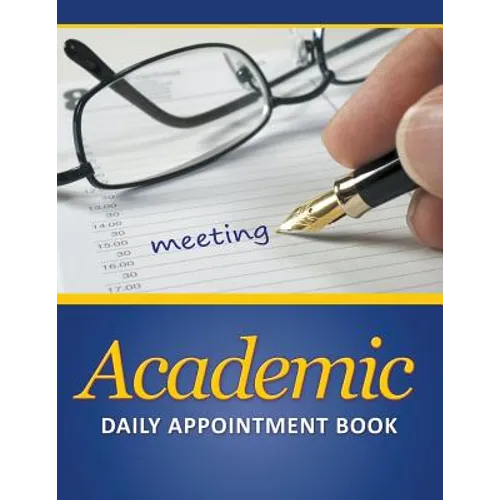 Academic Daily Appointment Book