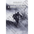 Vocabulary of German Military Terms and Abbreviations
