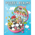 Pocket Realms: A Coloring Book for Adults Featuring Mini Worlds with Cute Characters and Tiny Items for Stress Relief and Relaxation