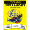 Ships & Boats Coloring Book: An Excellent Ships & Boats Coloring Book for Toddlers, Preschoolers, Kids & Adults