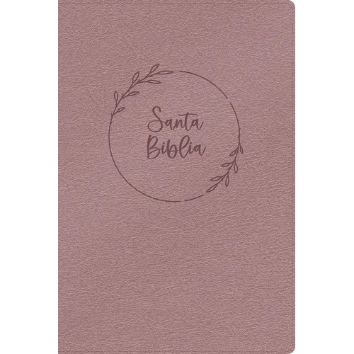 Rvr 1960 Biblia Letra Gigante, Rosa Perla, Símil Piel, Con Índice
