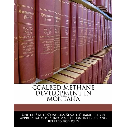 Coalbed Methane Development in Montana