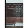 Flux Distribution in a Unit Call of a Uranium Graphite Subcritical Assembly.