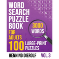 Word Search Book for Adults: 100 Large-Print English Puzzles