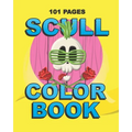 Scull Color Book: Teenager and Adult Coloring Gift Book for Daughter, Sister, Girlfriend or Friend to Cope with Anxiety and Depression