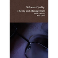 Software Quality: Theory and Management (3rd edition)