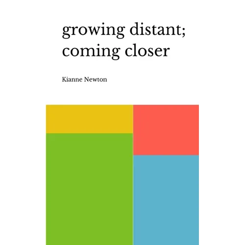 growing distant; coming closer