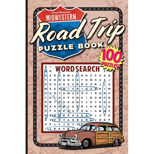 Great American Midwestern Road Trip Puzzle Book