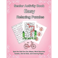 Senior Activity Book: Easy Relaxing Puzzles includes Spot the Odd One Out, Mazes, Word Searches, Sudoku, Dot tot Dots, and Coloring Page for