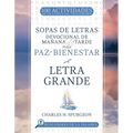 Sopas de Letras Devocional de Mañana Y Tarde Para Paz Y Bienestar: Letra Grande