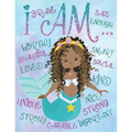 I Am: African American Coloring Book For Girls: With Positive Affirmations Self-Esteem Coloring Book For Little Black and Br