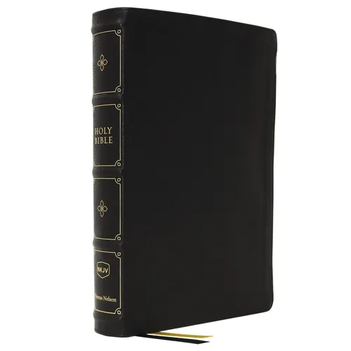 Nkjv, Large Print Verse-By-Verse Reference Bible, MacLaren Series, Leathersoft, Black, Comfort Print: Holy Bible, New King James Version