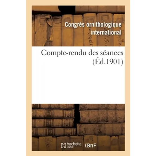 Compte-Rendu Des Séances