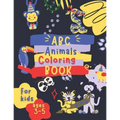 ABC Animals Coloring Book for Kids Ages 3-5: Fun Children's Activity Coloring Books for Toddlers and Kindergarten Ages 3, 4 & 5.