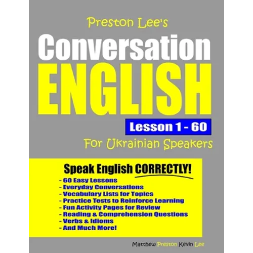 Preston Lee's Conversation English For Ukrainian Speakers Lesson 1 - 60