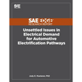 Unsettled Issues in Electrical Demand for Automotive Electrification Pathways