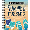 Brain Games - Summer Puzzles (#4): Have Fun in the Sun with More Than 150 Puzzles! Volume 4