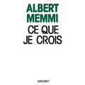 Ce que je crois