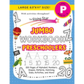 The Rising Star Jumbo Workbook for Preschoolers: (Ages 4-5) Alphabet, Numbers, Shapes, Sizes, Patterns, Matching, Activities, and More! (Large 8.5"x11