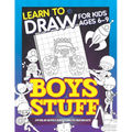 Learn To Draw For Kids Ages 6-9 Boys Stuff: Drawing Grid Activity Books for Kids To Draw Cool Boys Cartoons